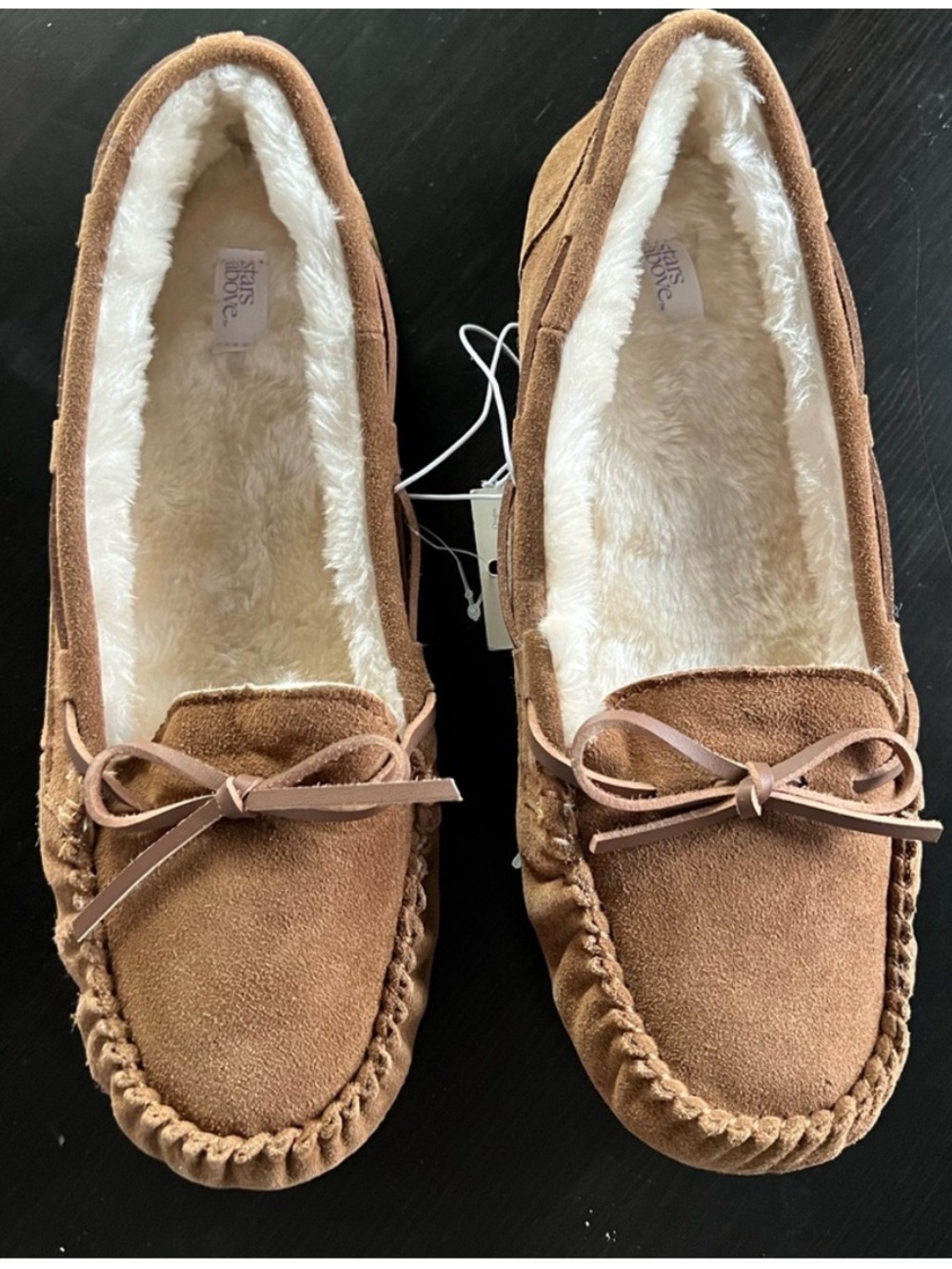 Star Above Moccasin Slippers